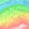 Surcuolm topographic map, elevation, terrain