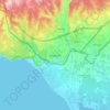 Episkopi topographic map, elevation, terrain