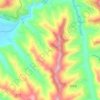Xiaoqu topographic map, elevation, terrain