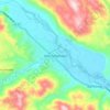 Pichanaki topographic map, elevation, terrain