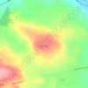 Slievemore topographic map, elevation, terrain
