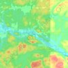 Field topographic map, elevation, terrain