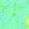 Brahmanbaria topographic map, elevation, terrain