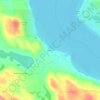 Advance topographic map, elevation, terrain