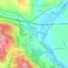 Harpursville topographic map, elevation, terrain