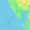 Knight Island topographic map, elevation, terrain