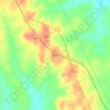 Kenney topographic map, elevation, terrain