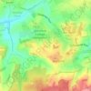 Westley topographic map, elevation, terrain