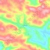 Windy Gap topographic map, elevation, terrain