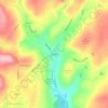 Canadensis topographic map, elevation, terrain