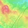 la Granada topographic map, elevation, terrain