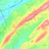 Brairwood Acres topographic map, elevation, terrain