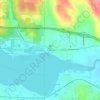 Fluvanna topographic map, elevation, terrain