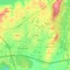 Vista Hills topographic map, elevation, terrain