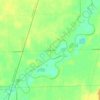 Spencerville topographic map, elevation, terrain