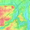 Rockland topographic map, elevation, terrain