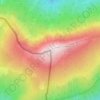 Babia Góra / Babia hora topographic map, elevation, terrain