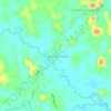 Kampung Langkap topographic map, elevation, terrain