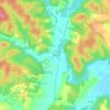 Creola topographic map, elevation, terrain