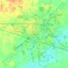 Columbia City topographic map, elevation, terrain