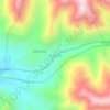 Acotama topographic map, elevation, terrain