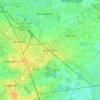 Boechout topographic map, elevation, terrain