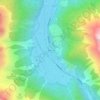 Runhof topographic map, elevation, terrain