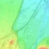 Moures topographic map, elevation, terrain