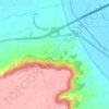 Mirabuena topographic map, elevation, terrain
