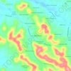 Forest of Brentwood topographic map, elevation, terrain