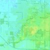 Westgate Homes topographic map, elevation, terrain