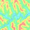 Rogersville topographic map, elevation, terrain