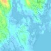 Great Neck topographic map, elevation, terrain