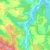 Beccaria topographic map, elevation, terrain