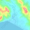 Caranan topographic map, elevation, terrain