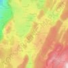 Les Petites Molunes topographic map, elevation, terrain