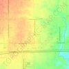 Gale topographic map, elevation, terrain