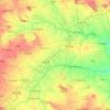 Raichur topographic map, elevation, terrain