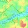 Erquelinnes topographic map, elevation, terrain