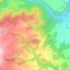 Pérérol topographic map, elevation, terrain