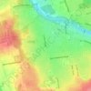 Byron topographic map, elevation, terrain