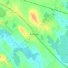 Rathowen topographic map, elevation, terrain