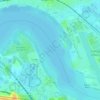 Northfleet Hope topographic map, elevation, terrain