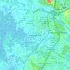 Gelang Patah topographic map, elevation, terrain