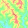 Vandalia topographic map, elevation, terrain