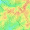 Eastfield topographic map, elevation, terrain