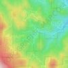 Brook Forest topographic map, elevation, terrain