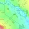 Bluffton topographic map, elevation, terrain