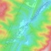 Hopeville topographic map, elevation, terrain