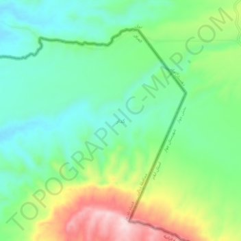 Kadar topographic map, elevation, terrain